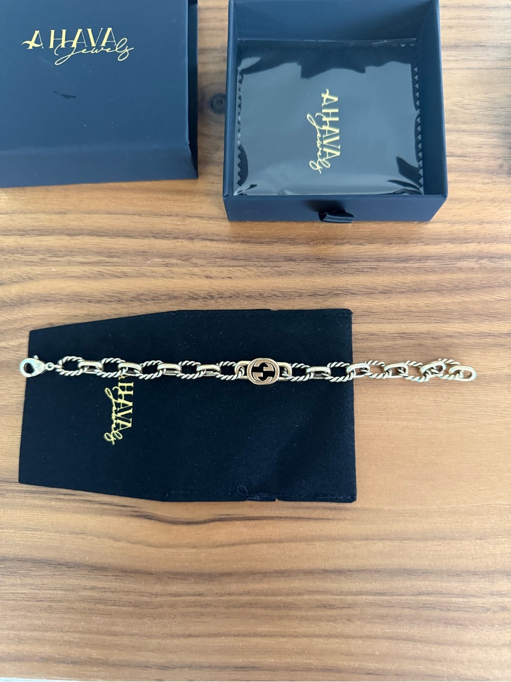 Reworked gucci bracelet